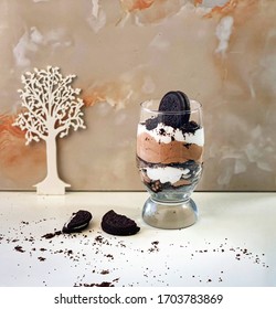 Yummy Oreo Chocolate Mousse Trifle