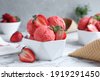 strawberry gelato