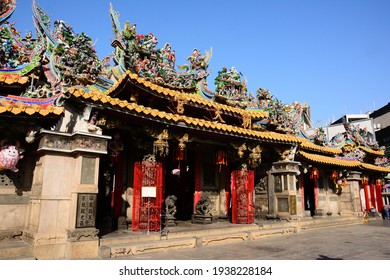 Yunlin, Taiwan-2／2／2021: Chaotian Temple Full Of Traditional Taiwanese Culture.