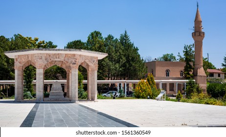 Yunus Emre Mausoleum And Mosque View  In Turkey