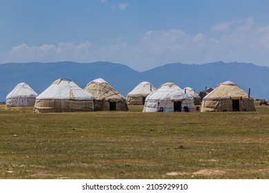 Yurt Camp Near Song Kul Lake, Kyrgyzstan