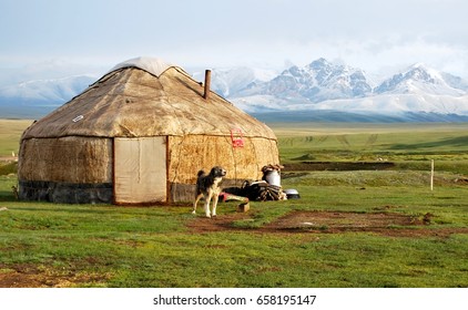 Yurt In Kyrgyzstan