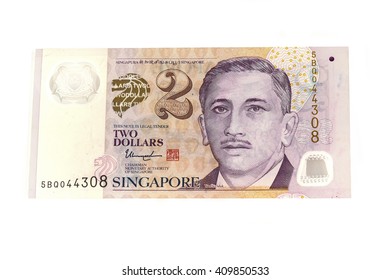 Yusof Bin Ishak, Portrait From Singapore 2 Dollars 2005 Banknotes. 
