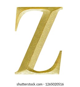 Z Text Carve Granite Gold Print Stock Photo 1265020516 | Shutterstock