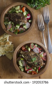 Za'atar Chicken With Fattoush