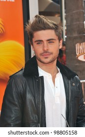 Zac Efron At The World Premiere Of His New Animated Movie 