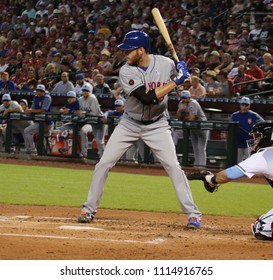 Zack Wheeler Pitcher For The New York Mets At Chase Field In Phoenix, Arizona USA June 17,2018.