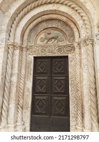 Zadar Church Door Decoration Symbolic