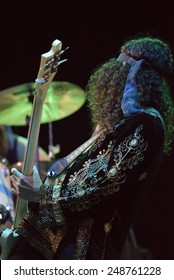 ZAGREB, CROATIA - 24 JUNE, 2014: Ian Peres Of Wolfmother Performing At InMusic Festival.