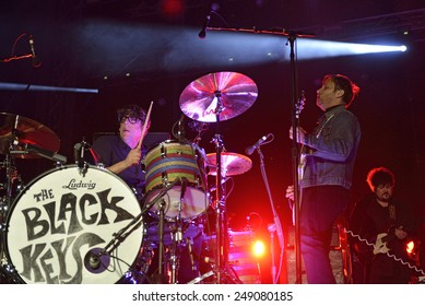 ZAGREB, CROATIA - 24 JUNE, 2014: The Black Keys Performing At InMusic Festival.