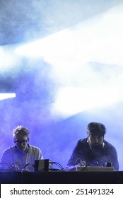 ZAGREB, CROATIA - 25 JUNE, 2014: Digitalism Performing At InMusic Festival.