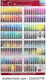 2014 Pantone Color Chart
