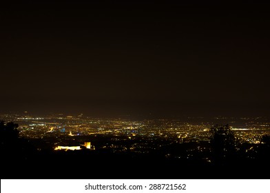 Zagreb At Night.