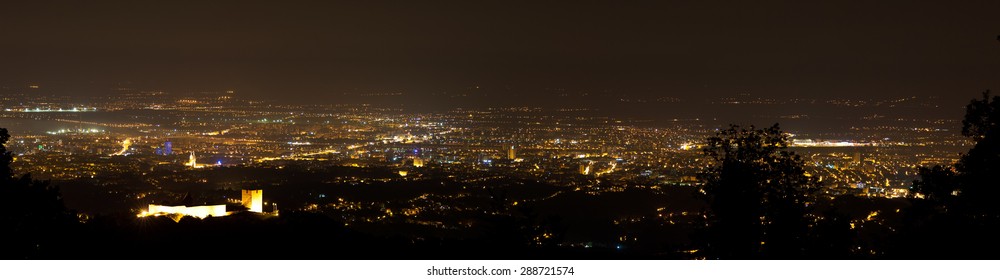 Zagreb At Night.