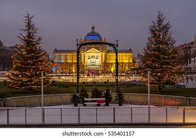 Zagreb Photo Shot At Advent Time