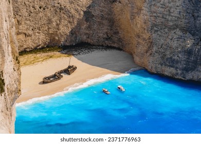 Zakynthos island in Greece is a beautiful summer destination - Zakynthos island, Greece, 06-17-2015