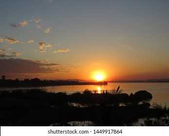 Zambezi River In Tete, Mozambique