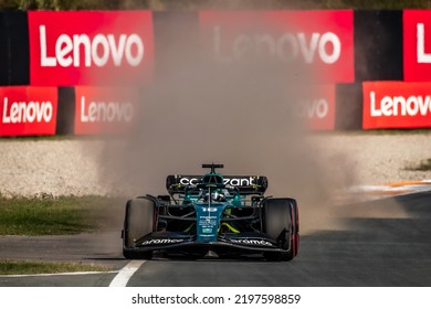 Zandvoort, Holland. 1-4 September 2022. F1 World Championship, Dutch Grand Prix. #18, Lance Stroll, Aston Martin.