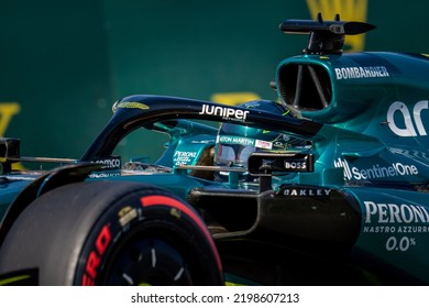 ZANDVOORT, THE NETHERLANDS - September 3, 2022: 
Lance Stroll During The Formula 1 Dutch Grand Prix Practice 3