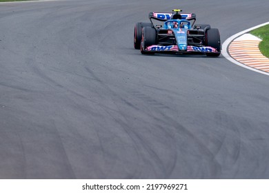 ZANDVOORT, THE NETHERLANDS - September 4, 2022: Esteban Ocon During The Formula 1 Dutch Grand Prix