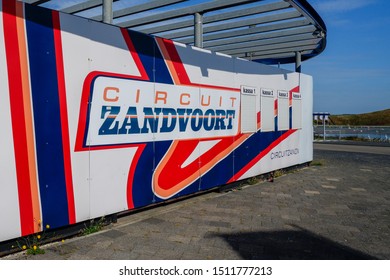 Zandvoort, Noord Holland/Netherlands 09-22-2019: Main Entrance Of Circuit Park Zandvoort