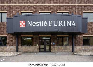 Zanesville, OH - Sept. 8, 2021: Nestle Purina Pet Care Company Manufactures High-quality, Nutritious Pet Foods.