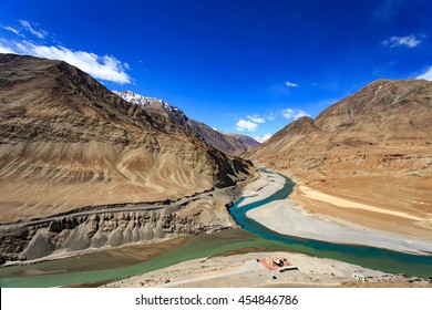 Zanskar River At Leh