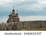 Zaporizhzhia Sich Nature Reserve on the island of Khortytsia in Zaporizhzhia, Ukraine.