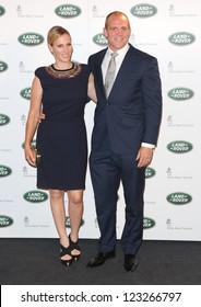 Zara Phillips And Mike Tindall Arriving For The All New Range Rover Unveiling, London. 06/09/2012 Picture By: Henry Harris