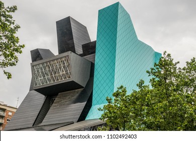 ZARAGOZA, ARAGON, SPAIN, MAY 18,2018: Museum Pablo Serrano In Zaragoza 