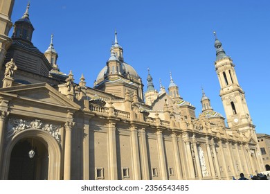 Zaragoza is the capital of Aragon, one of the autonomous communities in the northeast of Spain. In the center of the city is the Baroque Basilica of Nuestra Señora del Pilar, facing the Ebro River. It