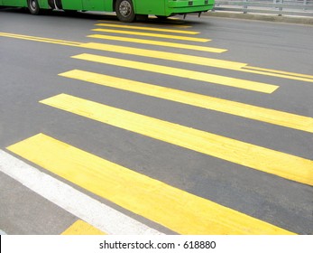 Zebra crossing.