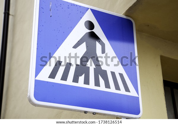 Zebra crossing\
street, traffic signs and\
symbols