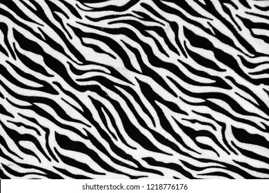 Zebra Stripes Seamless Pattern, nature background, tribal ornament