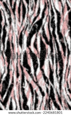 zebra tie-dye abstract batik pattern