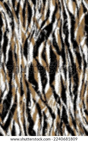 zebra tie-dye abstract batik pattern