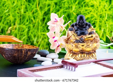 221 Laughing Buddha Garden Images, Stock Photos & Vectors | Shutterstock