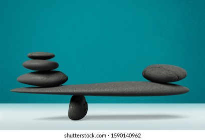 Zen Like Stone Balance Concept Stock Photo 1590140962 | Shutterstock