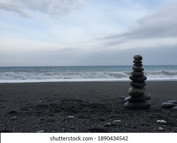 Zen Moment By The Beach