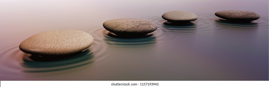 Zen Stones Water High Res Stock Images Shutterstock