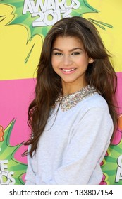 Zendaya At Nickelodeon's 26th Annual Kids' Choice Awards, USC Galen Center, Los Angeles, CA 03-23-13