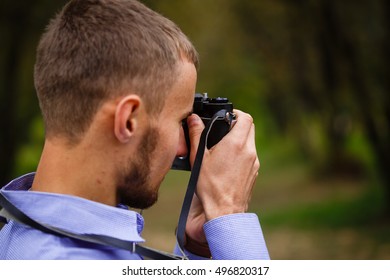 zenith camera in hands