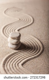 Zen-like, Stone, Rock Garden. - Shutterstock ID 272317298
