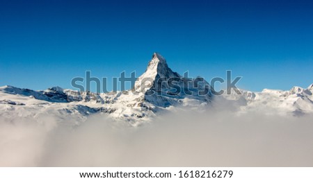 Similar – Image, Stock Photo Eiger, monk, virgin