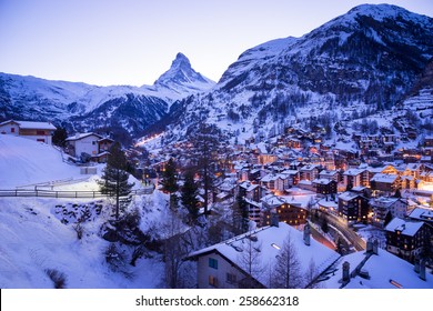 Zermatt, Switzerland, Matterhorn, Ski Resort