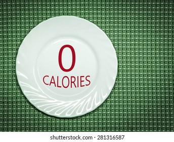 Zero Calories. Concept Photo