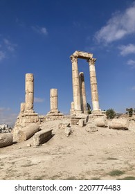 Zeus Temple Citadel Amman City