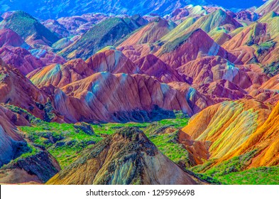 Zhangye Colorful Danxia Landform Scenic Spot