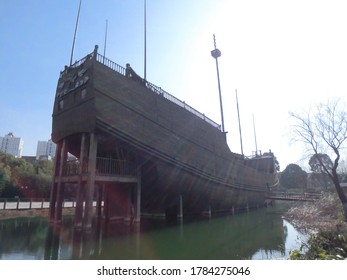 Zheng He Treasure Ship In Nanjing China