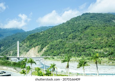 Zhiben In Taitung, Taiwan - October 4 2021: Zhiben Hot Spring Area In Taitung, Taiwan.